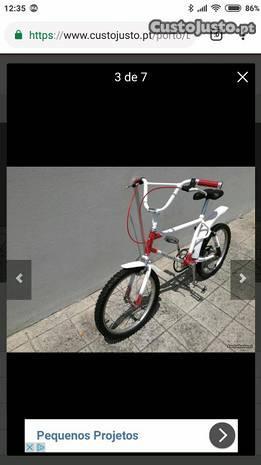 Bicicleta BMX Única Com Suspensão Dupla Face