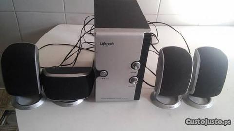 subwoofer 5.1 modelo lifetech p/N 800316