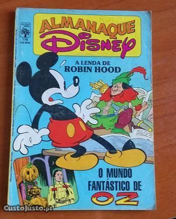 Almanaque Disney Lenda Robin Hood Mundo Fantásti