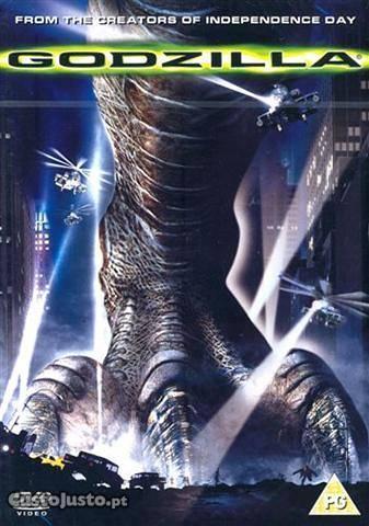 Godzilla 1998 Matthew Broderick, Jean Reno, Maria