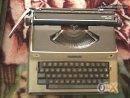 máquina de escrever antiga
