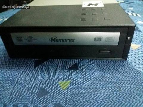 Leitor externo dvd/cd Memorex