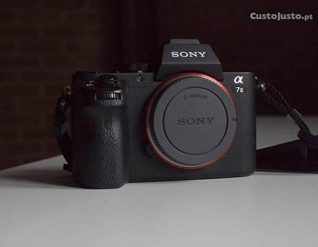 Máquina Fotorágica Sony a7ii + lente 50mm f/1.8