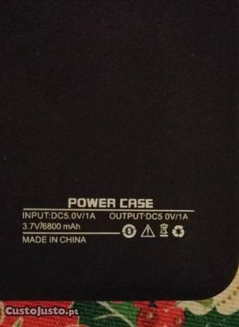 Power case para iphone 3,7v 6800mah Sem defeitos