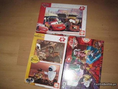 Três Puzzles de criança