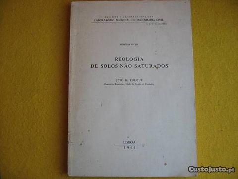 Reologia dos Solos não Saturados - 1961