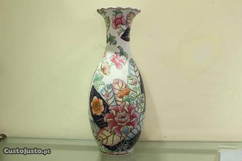 Jarra Porcelana China Folha de Tabaco 35 A cm XX