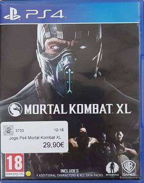 Jogo Ps4 Mortal Kombat XL