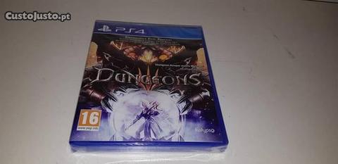 (Ps4)Dungeons 3 Extremely Evil Edition Novo selado