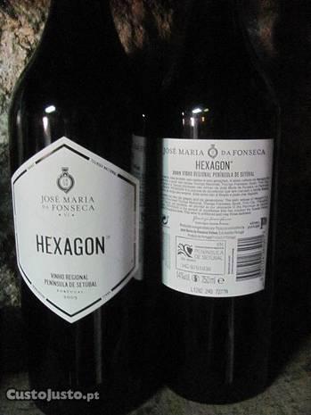 2 garrafas Hexagon Tinto 2009