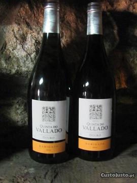 2 garrafas quinta do vallado Ribagato branco 2016