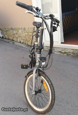 Bicicleta Dobravel Electrica BTWIN