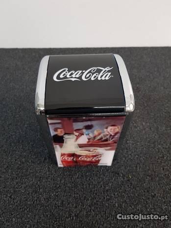 Coca-Cola - Pack 2 Porta Guardanapos Preto - NOVO