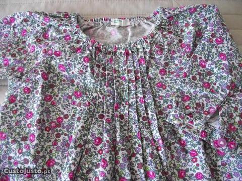 vestido benetton 1/3 meses