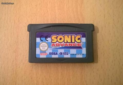 Jogo Game Boy Advance - Sonic Advance