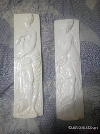 Conjunto de 2 Peças Decorativas