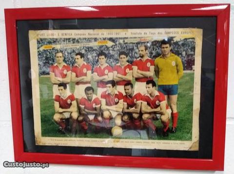 Poster Benfica 1960-1961 original