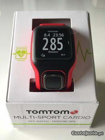 Relógio Pulsómetro TomTom Runner Cardio GPS (Novo)