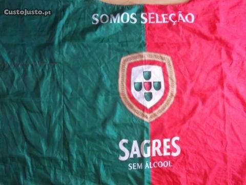 Bandeira Portuguesa Somos Seleção poncho nova