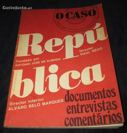 Livro O Caso República Edição de autor 1975