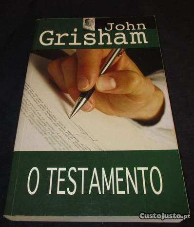 Livro O Testamento John Grisham Rocco