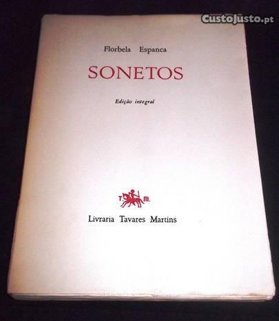 Livro Sonetos Florbela Espanca Ed. integral 1965