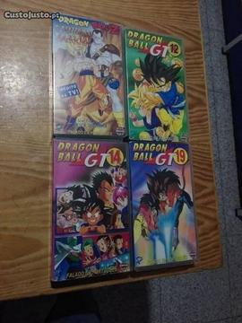 4 VHS Dragon Ball
