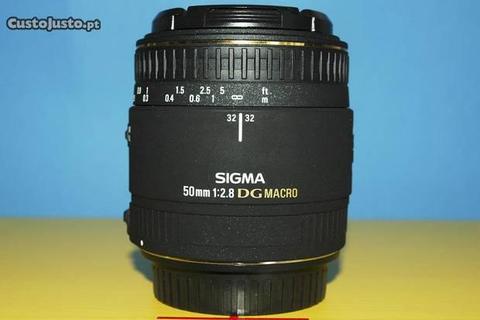 Objectiva Sigma 50mm f/2.8 para Canon