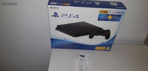 Ps4/Playstation 4 Slim de 500 GB Nova e Selada