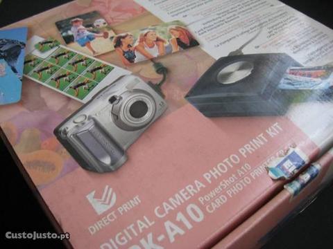 Kit Canon Máquina Fotográfica e Impressora CPK A10