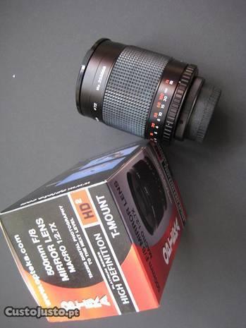 Teleobjectiva OPTECA 500 mm F8 HD2 para Nikon