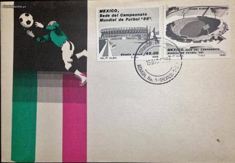 FDC Envelope com carimbo 1º Dia, México, 1986