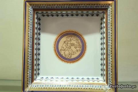 Bandeja Mottahedeh Chinoise Blue Vista Alegre 1992