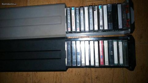 Cassetes de música anos 80 e 90