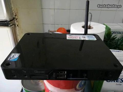 Mini PC de 2 gigas de ram e 320 de disco com Wi-Fi