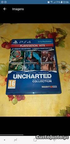 Uncharted 1 2 3 edição limitada