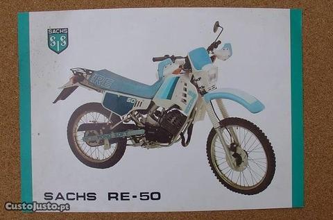 Folheto muito antigo SACHS - RE 50