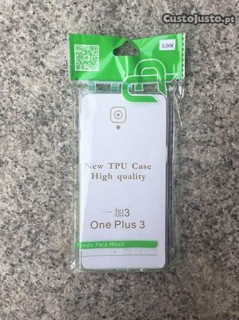 Capa de silicone para OnePlus 3 - Novo
