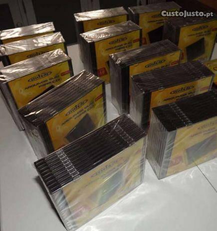 Pack Caixas novas para CD-DVD