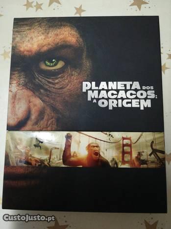 Blu Ray - Planeta dos Macacos: A Origem