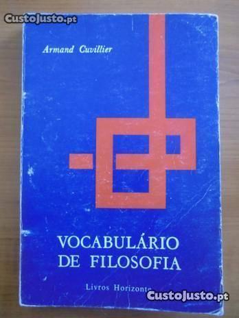 Vocabulário de Filosofia // Armand Cuvillier