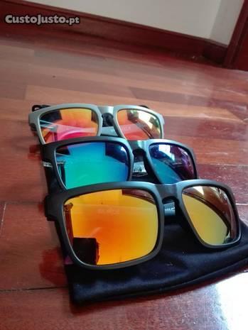 Óculos sol espelhados SPY block