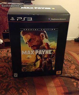 Max Payne 3 ps3 Edição Limitada