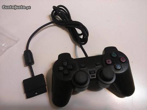 Comando Novo Dualshock 2 p/ PlayStation 2 PS2