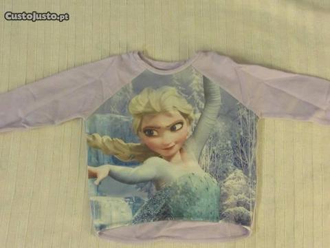 Camisola e vestido da Frozen da Disney