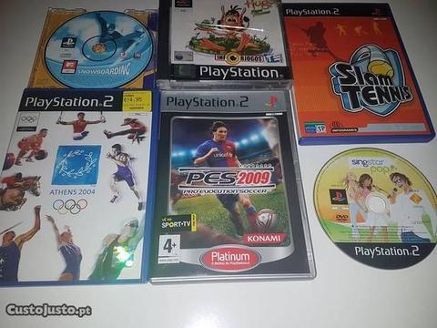 Jogos PlayStation 1 e PlayStation 2