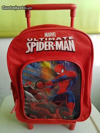 Mala c/ rodas Homem Aranha, Spiderman, Trolley