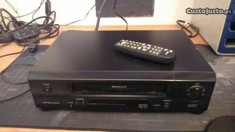 Leitor Gravador Video VHS Philips VR285