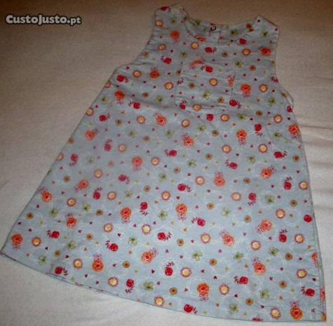Vestido de inverno da girândola -18 meses