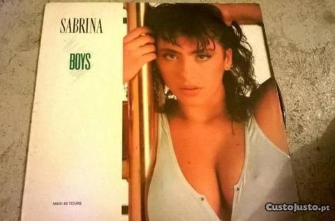 disco vinil Sabrina - Boys em excelente esta